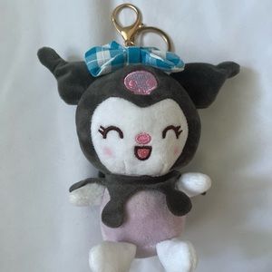 kuromi keychain plush